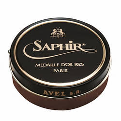 Паста для взуття Saphir Medaille d'or Pate De Luxe колір середній коричневий (37) 50 мл