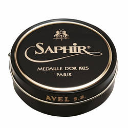 Паста для взуття Saphir Medaille d'or Pate De Luxe колір чорний (01) 100 мл