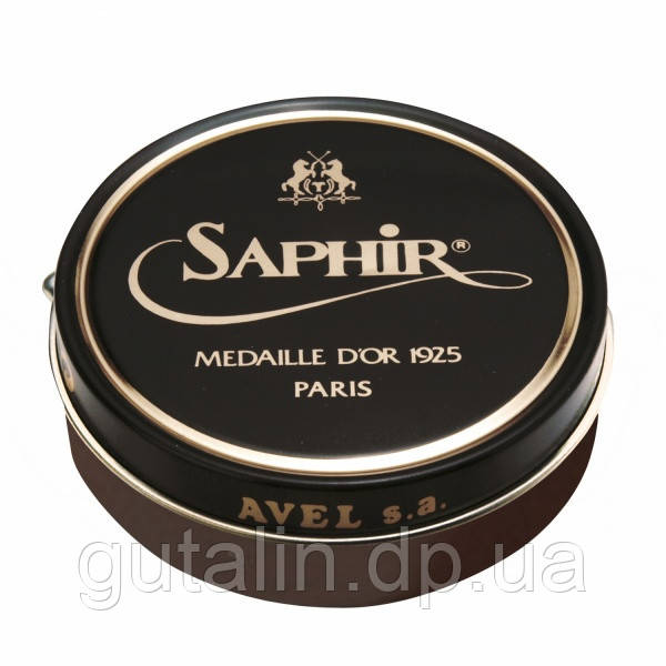 Паста для взуття Saphir Medaille d'or Pate De Luxe колір тютюн(34) 100 мл