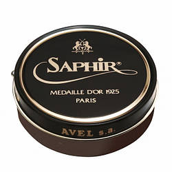 Паста для взуття Saphir Medaille d'or Pate De Luxe колір тютюн (34) 50 мл