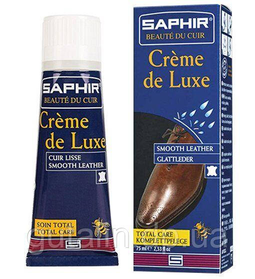 Водовідштовхувальний Крем Saphir Creme De Luxe колір червоний (11) 75 мл