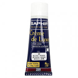 Водовідштовхувальний Крем Saphir Creme De Luxe колір білий (21) 75 мл