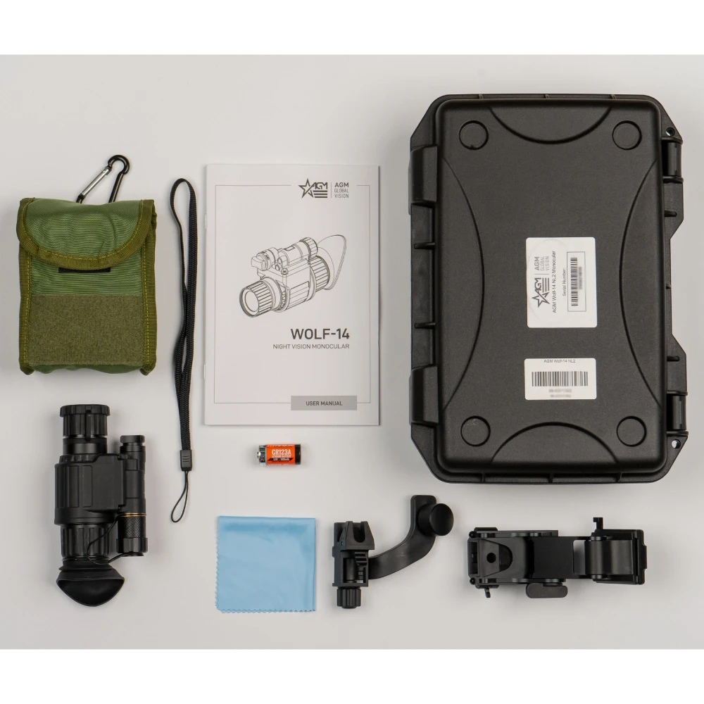 AGM Wolf-14 NW2 Монокуляр нічного бачення, фото 1