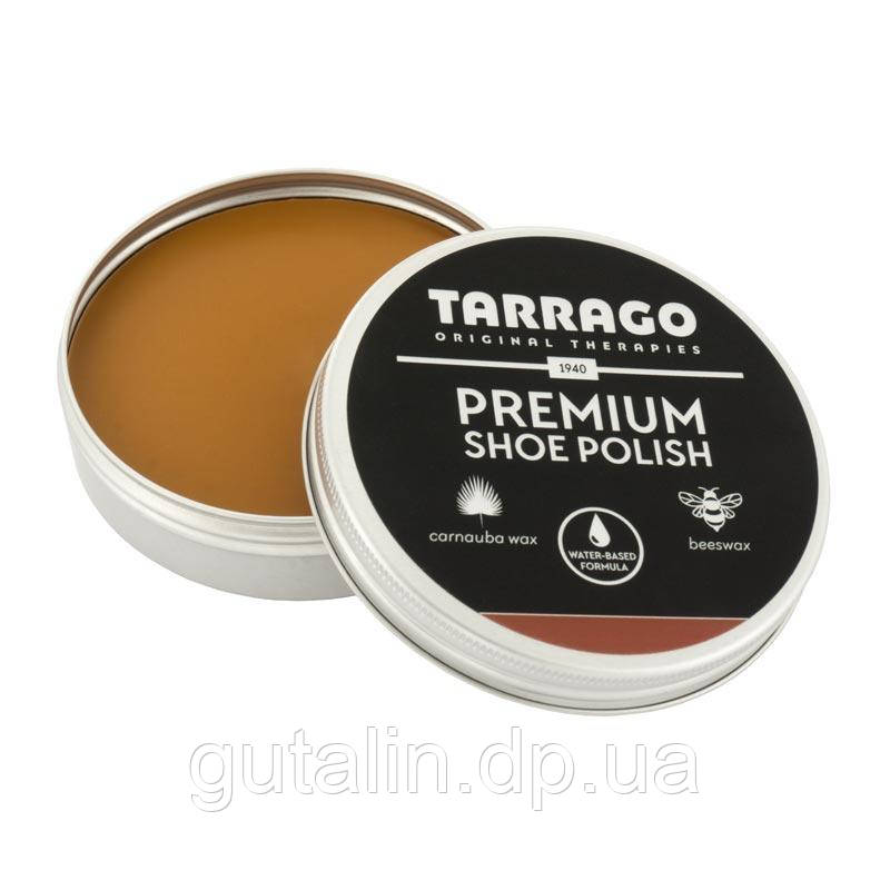 Крем-паста для взуття Tarrago Premium Shoe Polish 50 мл колір Світло-коричневий (29)