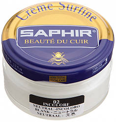 Зволожуючий крем для взуття Saphir Creme Surfine колір безбарвний (02) 50 мл