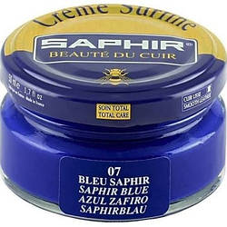 Зволожуючий крем для взуття Saphir Creme Surfine сапфір (07) 50 мл