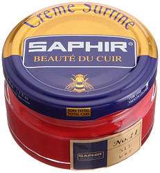 Зволожуючий крем для взуття Saphir Creme Surfine червоний (11) 50 мл