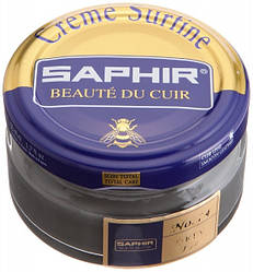 Зволожуючий крем для взуття Saphir Creme Surfine сірий (14) 50 мл