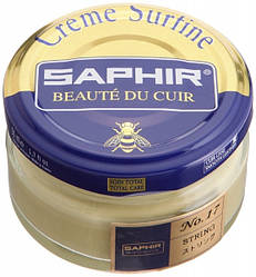 Зволожуючий крем для взуття Saphir Creme Surfine охра (17) 50 мл