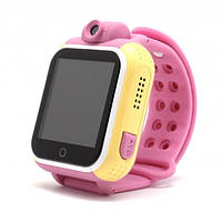 Дитячий Smart-годинник Baby watch Q200 (TW6) 1.54' LED + GPS трекер Pink