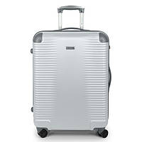 Дорожній чемодан Heys Balance (M) Silver  Чемодан якісний із ABS-пластику  Валіза і кодовим замком для одягу