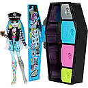 Монстр Хай Френкі Штейн Лялька Monster High Skulltimate Secrets Dress-Up Locker Frankie Stein HKY62, фото 3