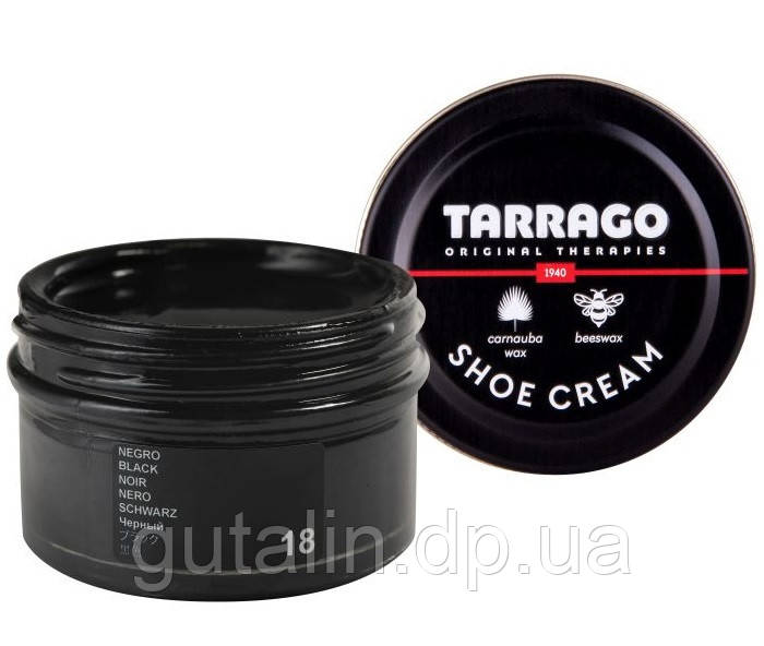 Крем для гладкої шкіри Tarrago Shoe Cream 50 мл колір чорний (18)