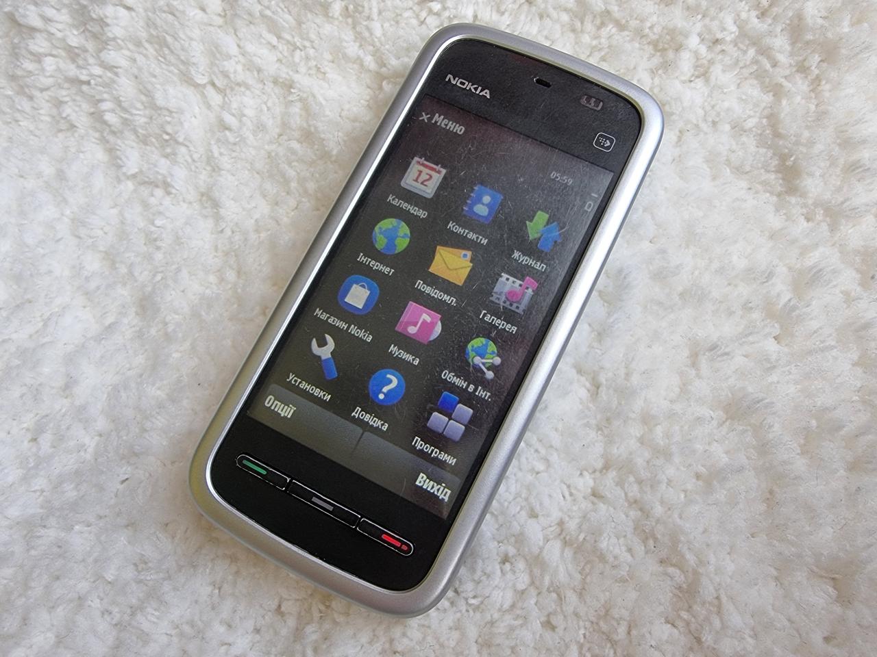Мобільний Телефон Nokia 5230 Дуже Хороший Стан Синій Колір.