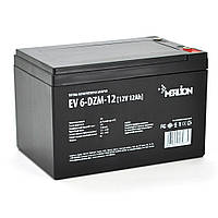 TU  TU Тяговая аккумуляторная батарея Merlion EV 6-DZM-12, 12V 12Ah M5 (151*98*95 (100)),4.0 kg Q3