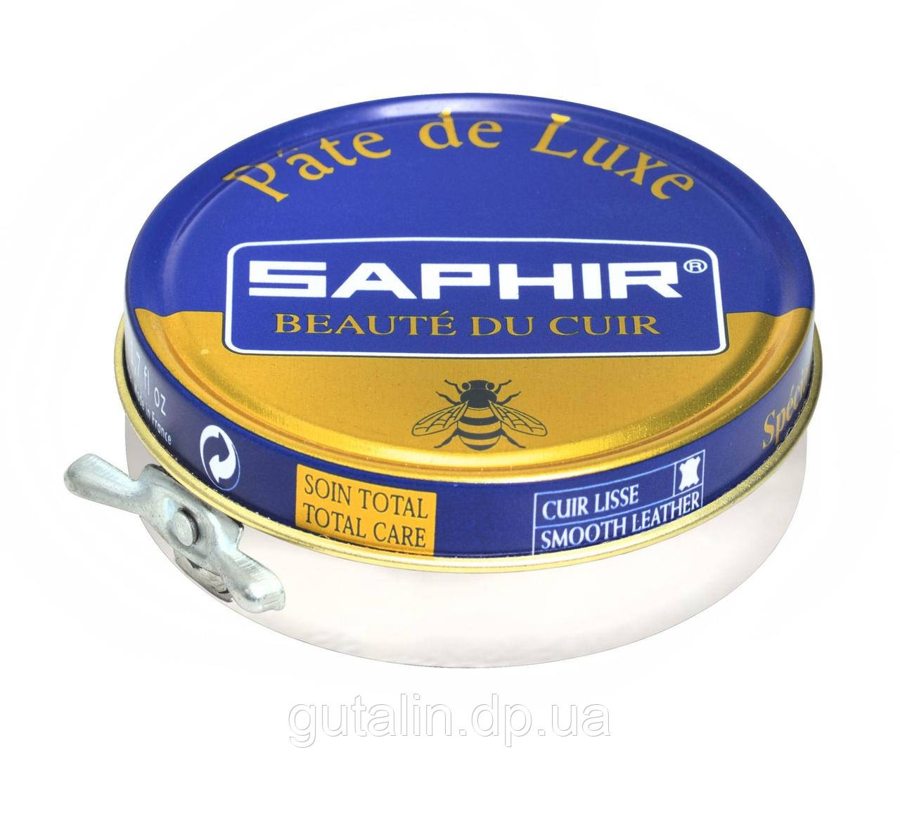 Паста для взуття Saphir Pate De Luxe колір нейтральний (02) 50 мл