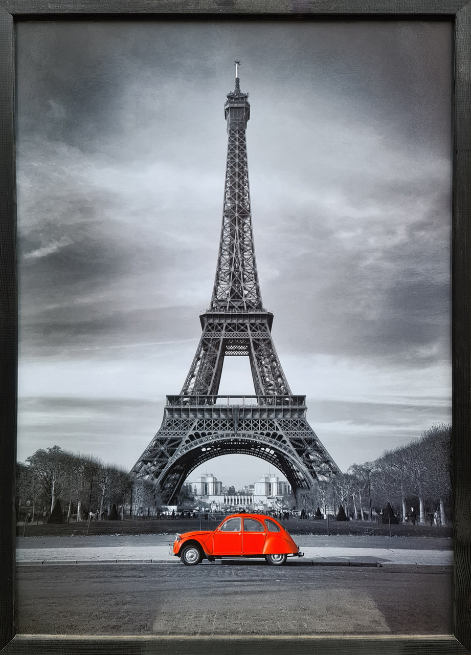 Фотокартина в дерев'яній рамі Paris 4 50х70 см POS-5070-266