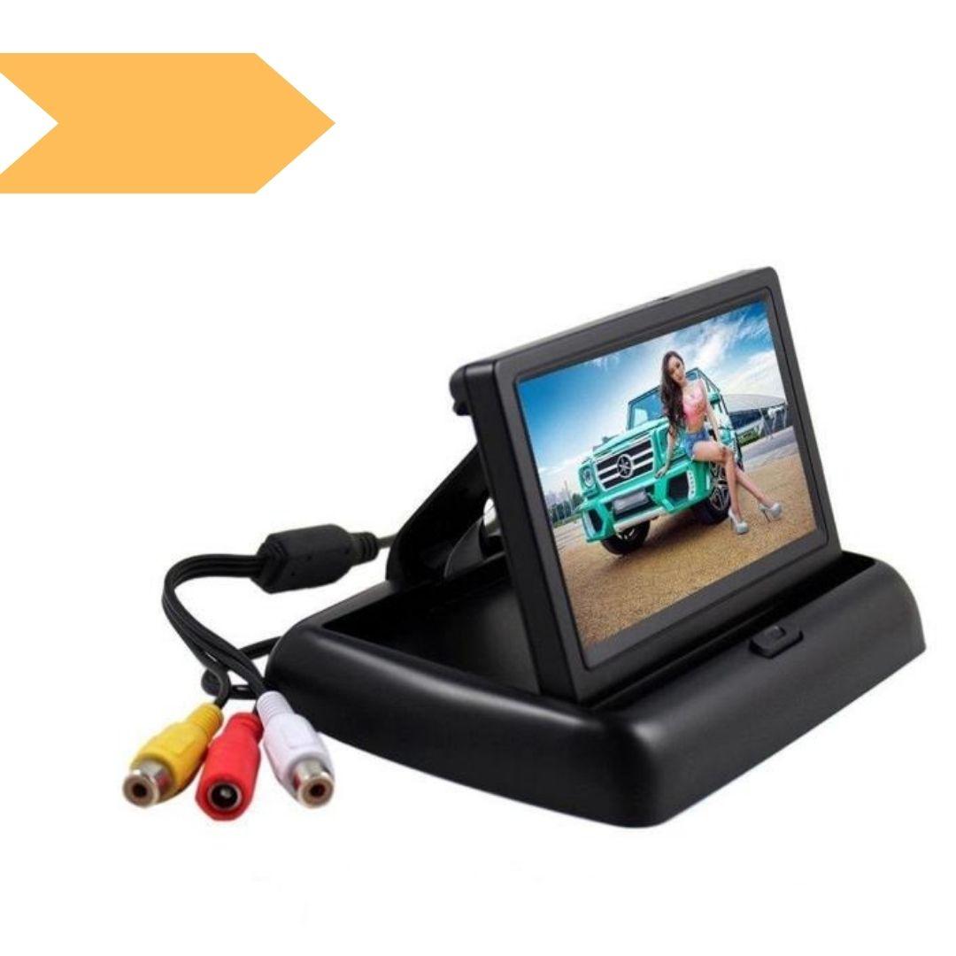 Монітор для камери заднього виду XPRO 4,3" складаний чорний (MER-14078_494), фото 1