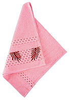 Текстиль банний SOHO Руш.д/обличчя 30*50см бавовна Leaf Soft pink