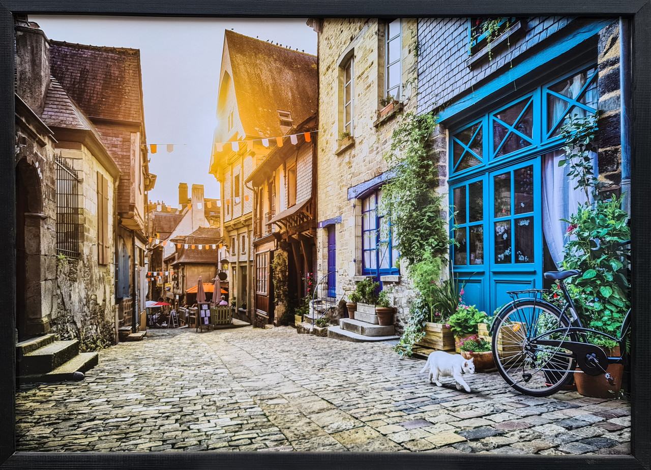Фотокартина у дерев'яній рамі "Old Town 1", 50х70 см, POS-5070-260