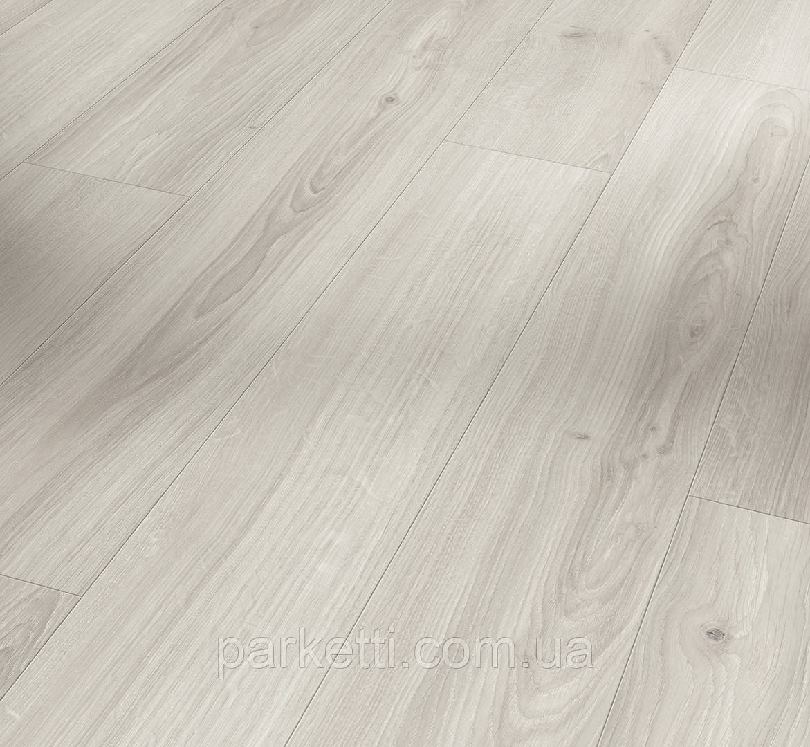 Ламінат Parador 1748184 Basic 400 V4 Дуб Студіолайн перлинно-білий (Oak Studioline pearl-white)