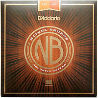 Струны D'Addario NB1047 Nickel Bronze Extra Light 10-47