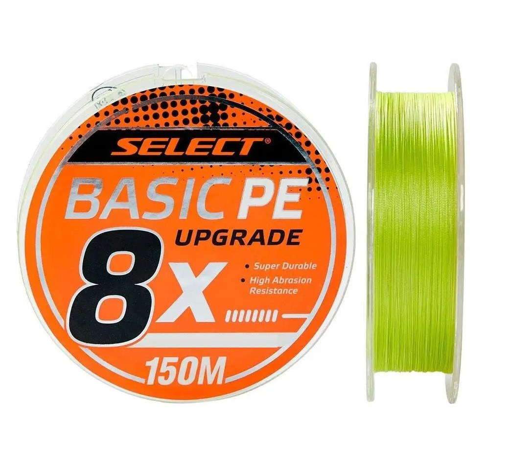 Шнур Select Basic PE 8x 150м салат. #1.2/0.16мм