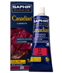 Крем-фарба з захисними властивостями Saphir Canadian 75 мл колір червоний (11)