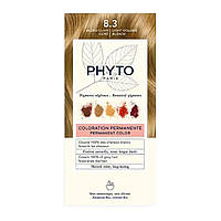 Фіто Фітоколор Безаміачна крем-фарба для волосся Phyto PhytoColor Coloration Permanente 8.3 Світло-русявий золотистий 112 мл