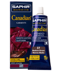 Крем-фарба з захисними властивостями Saphir Canadian 75 мл колір середньо-коричневий (37)