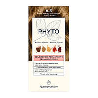 Фито Фитоколор безаммиачная крем-краска Phyto PhytoColor Permanente 6.3 Темно-русый золотистый 112 мл