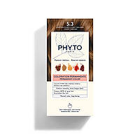 Фіто Фітоколор Безаміачна крем-фарба для волосся Phyto PhytoColor Coloration Permanente 5.3 Світлий шатен золотистий 112 мл