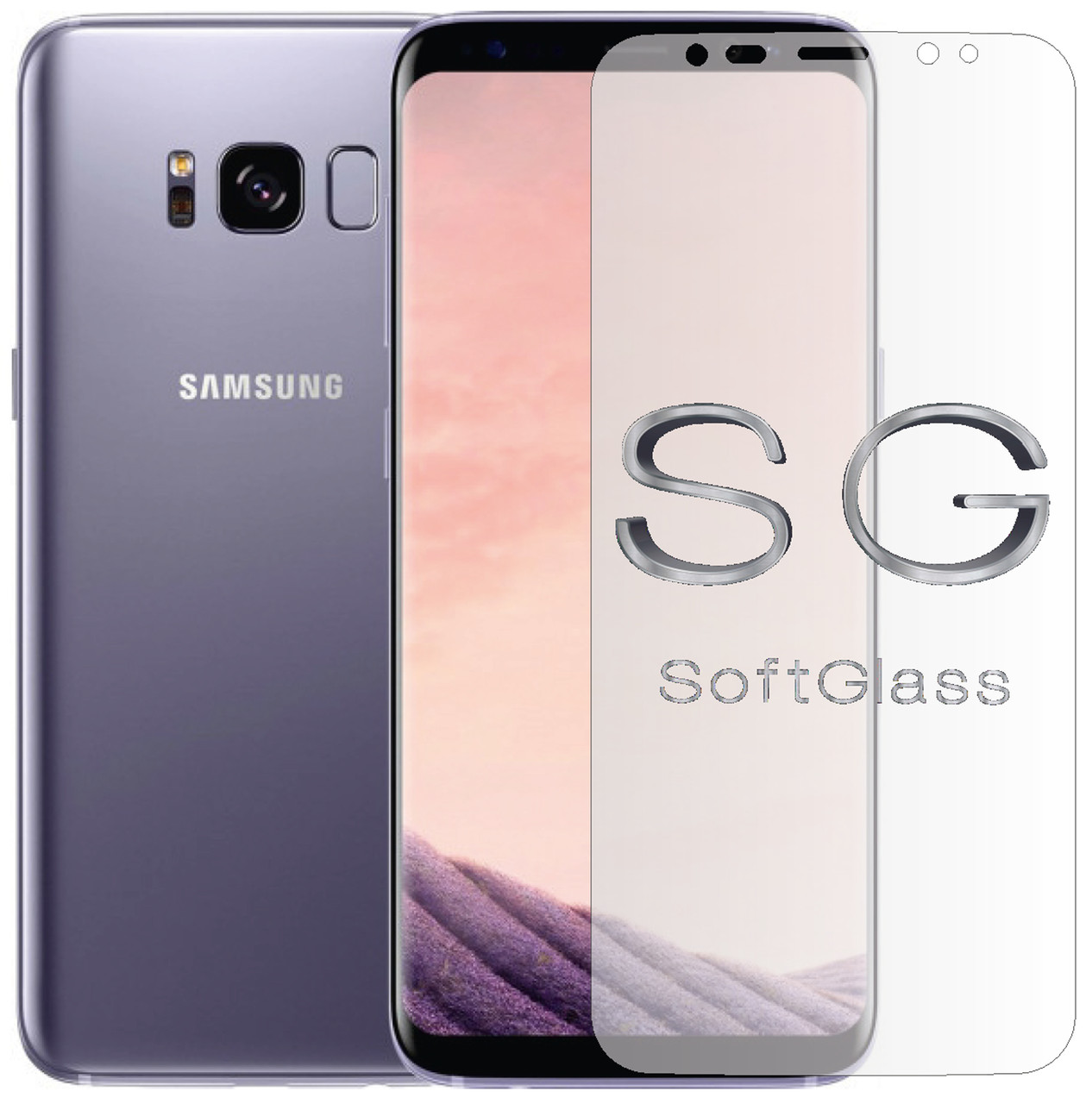 М'яке скло Samsung S8 G950 на екран поліуретанове SoftGlass