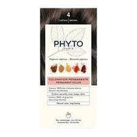 Фито Фитоколор безаммиачная крем-краска для волос Phyto PhytoColor Coloration Permanente 4 Шатен 112 мл