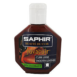 Крем - фарба для гладкої шкіри Saphir Juvacuir 75 мл колір середній тютюн (35)