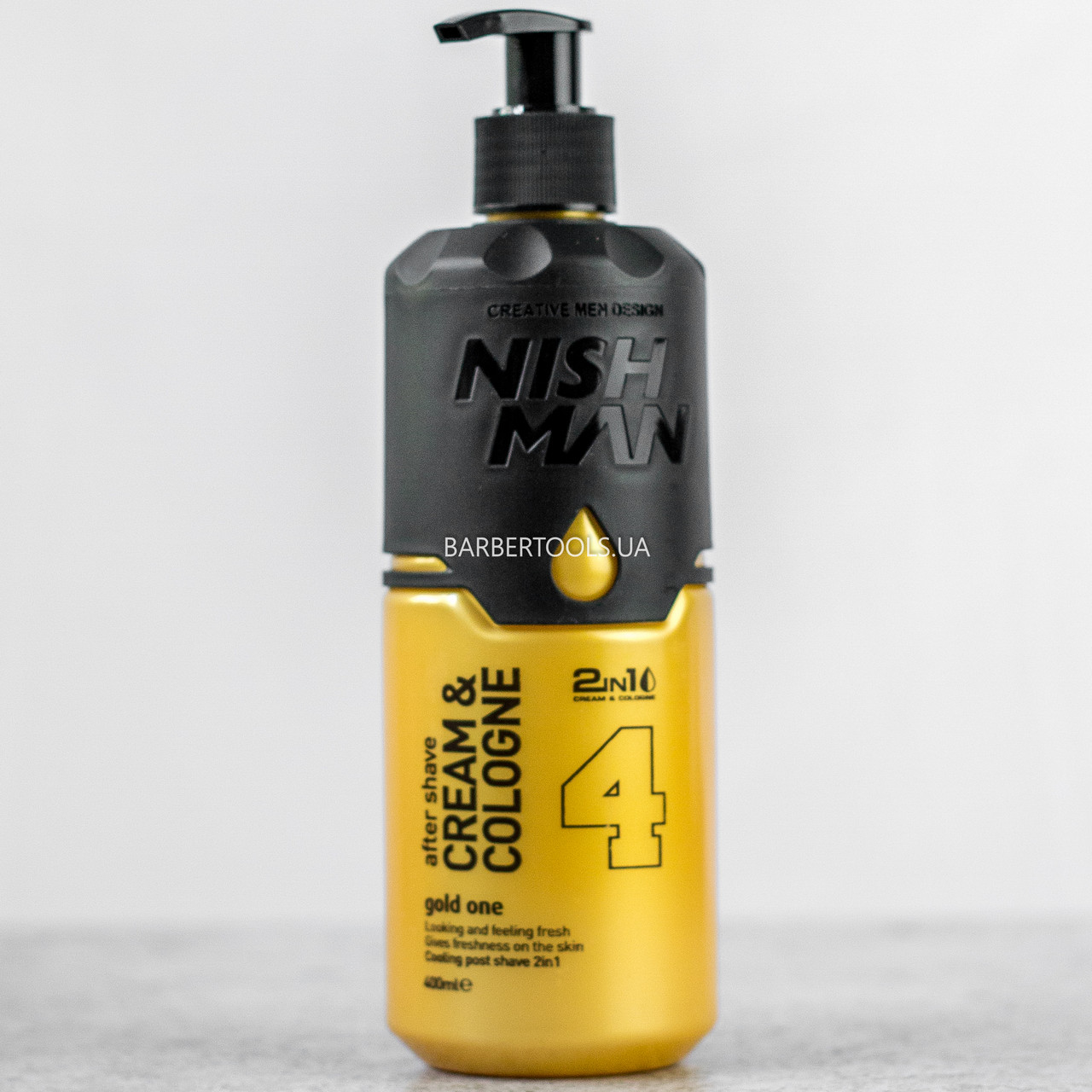 Бальзам-одеколон після гоління Nishman After Shave Gold One №4 400 мл