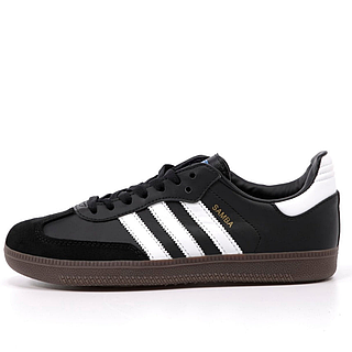 adidas Samba シューズ 黒 Кросівки жіночі та чоловічі Adidas Sambа Black Gum / кеди Адідас