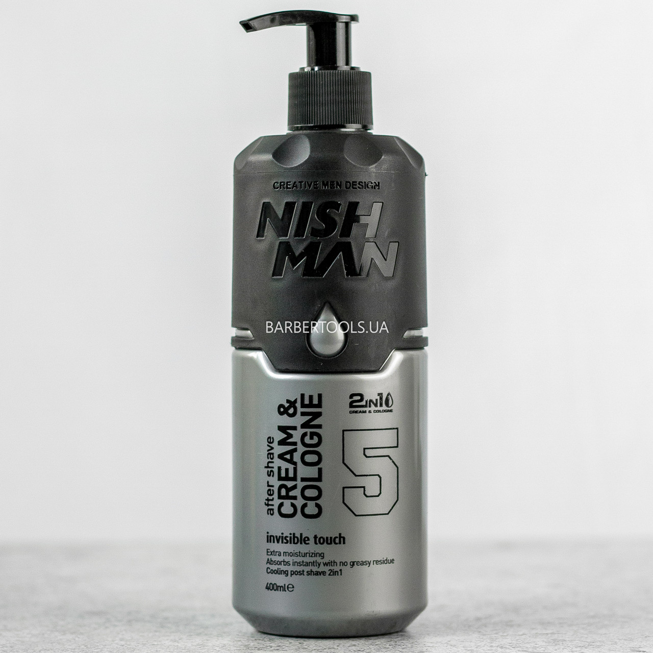 Бальзам-одеколон після гоління Nishman After Shave Invisible Touch №5 400 мл