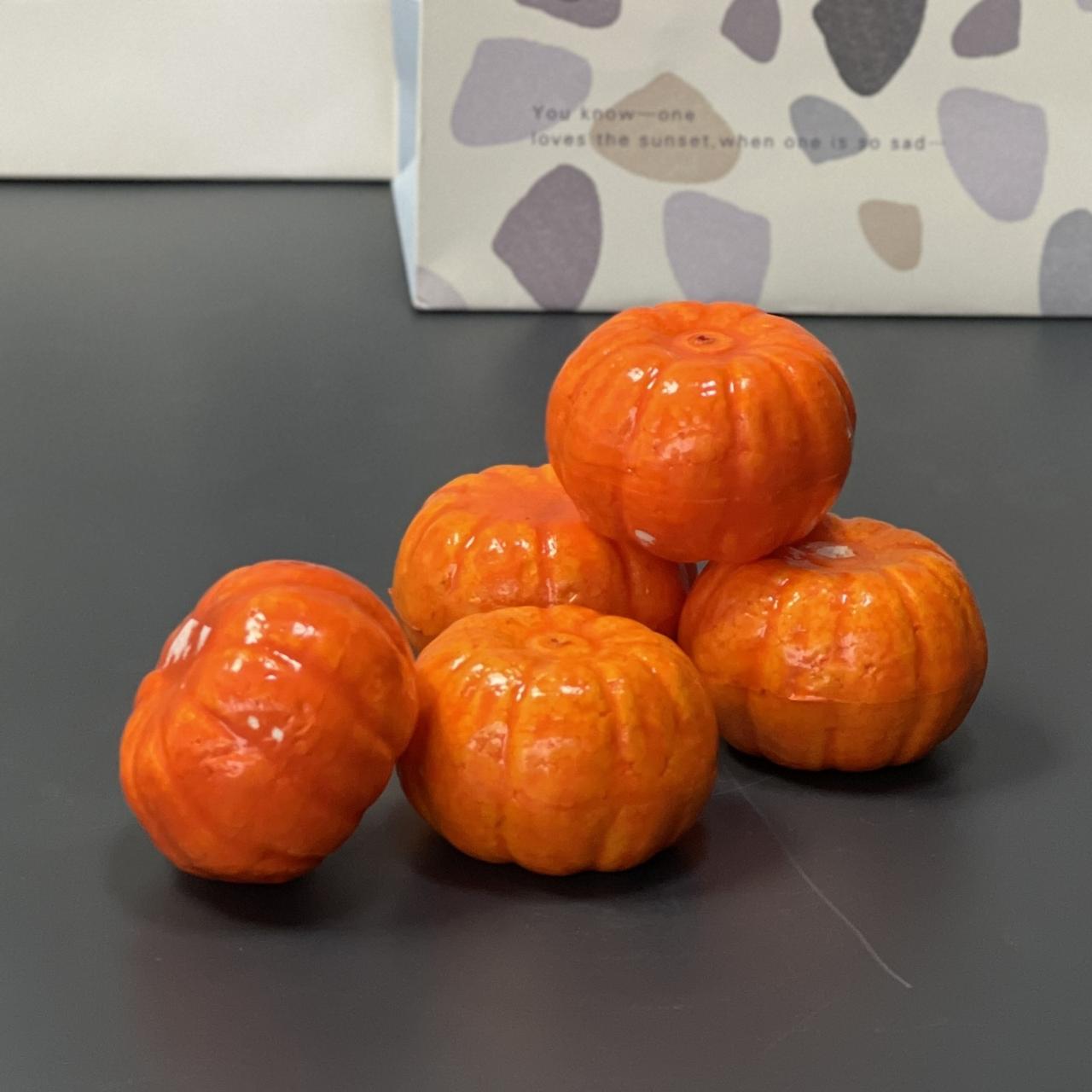 Гарбуз декоративний, маленький, Хелловін, Декоративная искусственная тыква на хэллоуин, фото 1