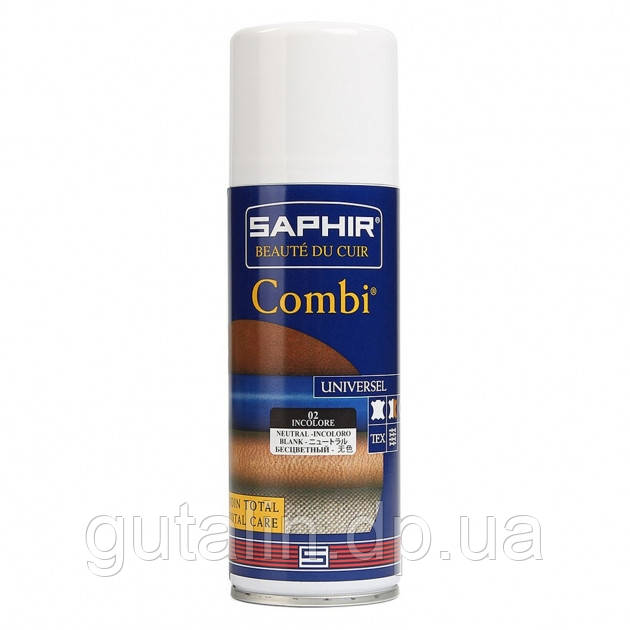 Аерозоль для догляду за комбінованими виробами Saphir Combi 200 мл