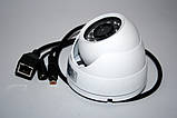 Камера внутрішнього спостереження з можливістю підключення мікрофона купольна IP (MHK-N361SA-200W), фото 2