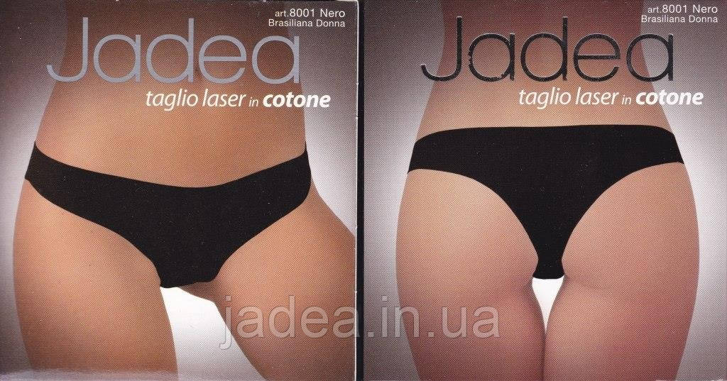 Безшовні трусики бразиліана Jadea 8001 nero