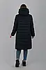 Жіночий якісний зимовий пуховик з манжетами, фото 3