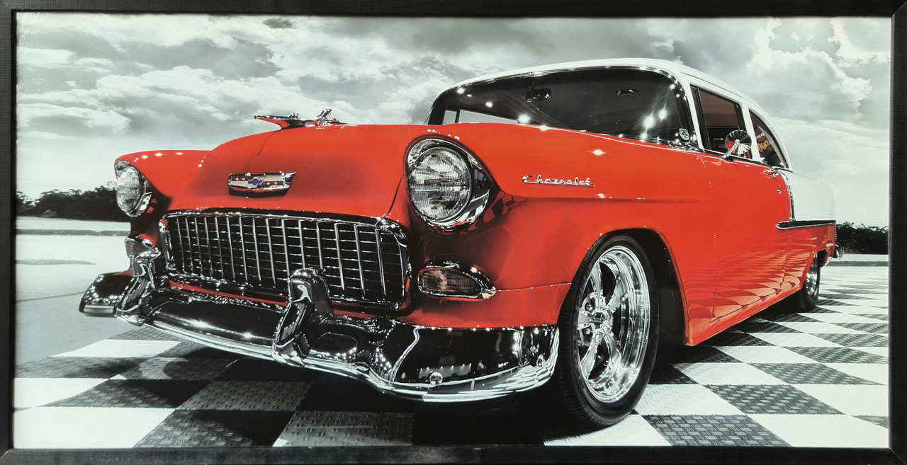 Фотокартина в дерев'яній рамі Car 4 50х100 см POS-50100-287