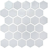 Мозаїка Керамічна H 6001 HEXAGON FLORA GREY