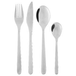 Столовий набір IKEA FORNUFT 24 предм нержавіюча сталь 700.149.99
