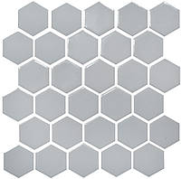 Мозаїка Керамічна H 6002 HEXAGON GREY SILVER