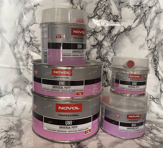 Купить Шпатлевка NOVOL UNI универсальная 0.25гр., цена — Prom.ua (ID ...