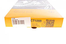 Ремінь ГРМ Kia Cerato Ceed Sportage Hyundai Accent Sonata Santa Fe 1.5 2.0 2.2 CRDi 00- 123x28 CT1099, фото 6