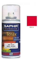 Аерозольний барвник для гладкої шкіри Saphir Tenax Spray 150 мл колір червоний (11)